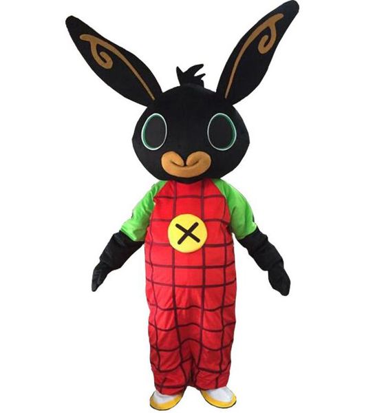 

2019 discount factory sale bing bunny mascot costume customized size rabbit cartoon character mascotte, Red;yellow