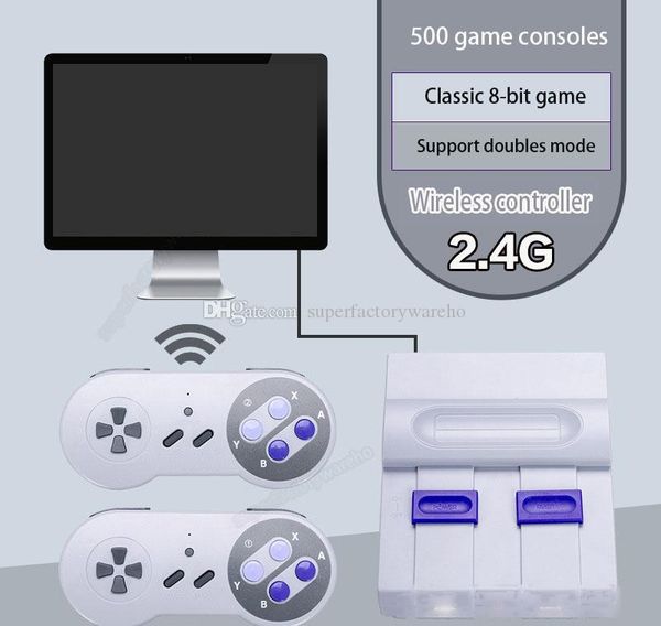 

new video games consoles 2.4g wireless dual handle tv can store 500 games news classic retro game consoles with packing vs pxp3 ps4 pvp sup