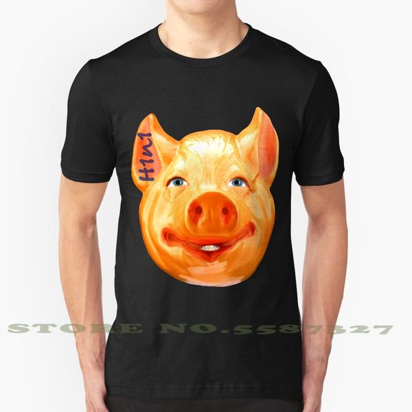 

h1n1 human pig mask cool design trendy t-shirt tee h1n1 plague swine flu disease