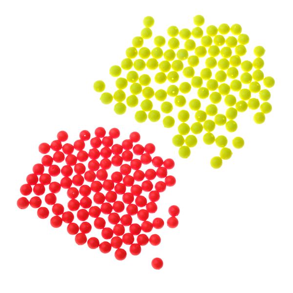 

200pcs fishing floating bobbers drift ball foam indicator fish accessories