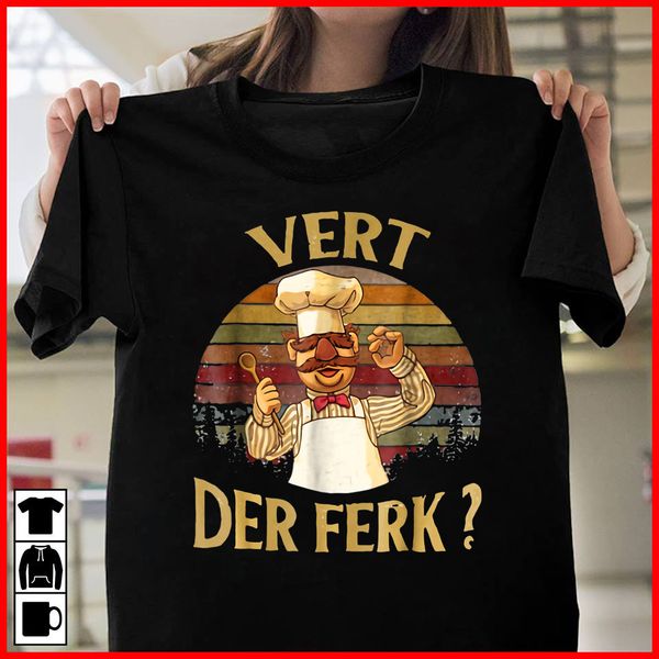 

шведский шеф-vert der ferk sunset shirt black t shirt s 5xl 014231