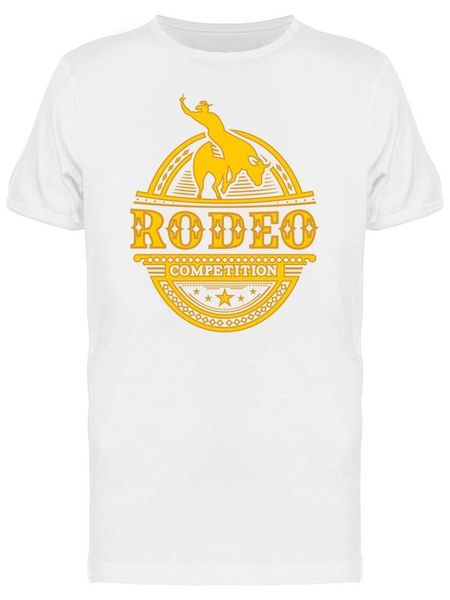 

rodeo badge competition men's t-shirt size s-3xl
