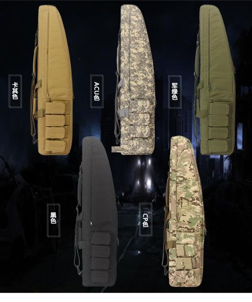 

waist support m249 large load carrying outdoor tactical shockproof slant mouth bag multifunctional water bomb long, Black;gray