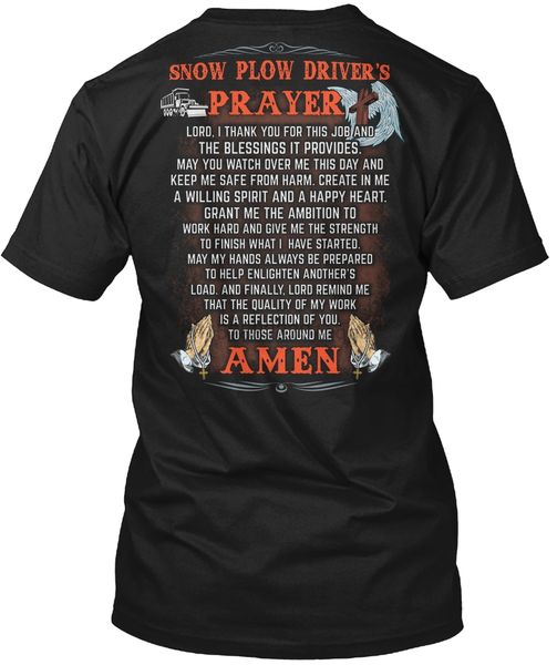 

men t shirt faithful snow plow driver shirt women t-shirt
