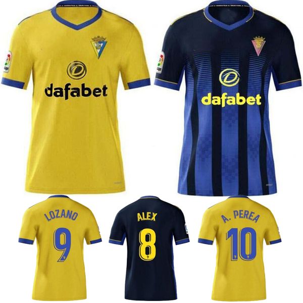 

man+kids 2021 cadiz home yellow soccer jersey 2020 #9 jovanovic #11 garcia soccer shirt away perea fernandez mauro jona football uniform, Black