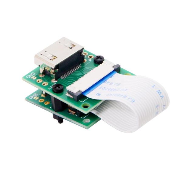 

cy raspberry pi camera module to hdmi type a male hdtv fpc flat cable 5cm fit for pes001