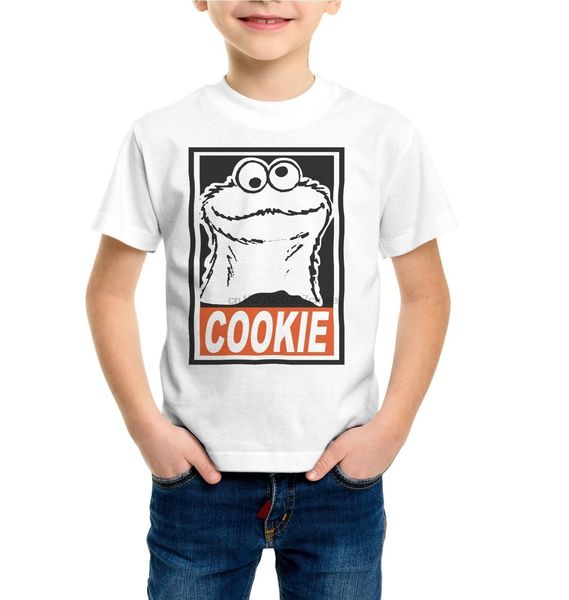 

follow the cookie sesam street cookie monster kids boy quality t-shirt(1