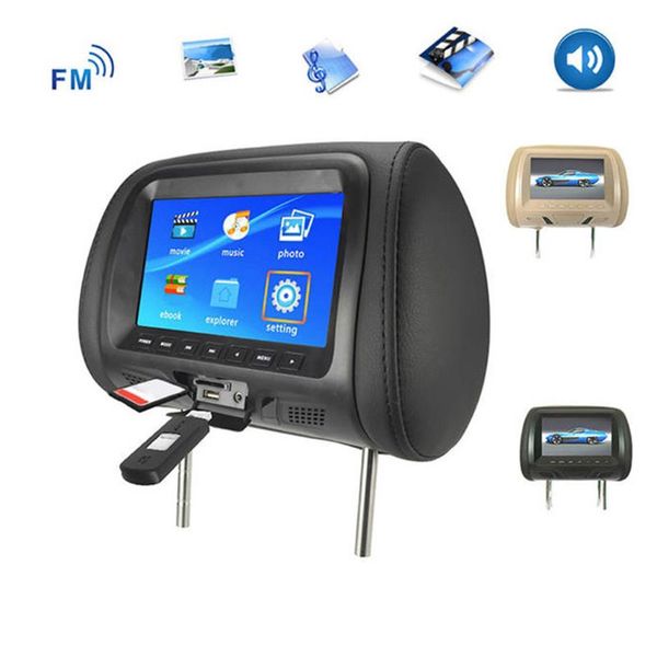 

универсальный автомобиль подголовник автомобиля 1080p mp5 монитор регулируемое маунт автомобиля зрелищность мультимедиа экран для проигрыват