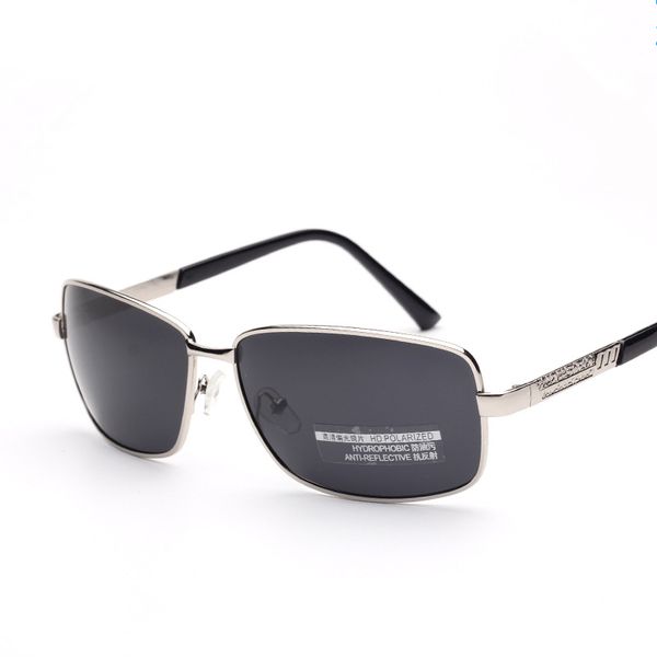 

sunglasses polarized metal single beam anti ultraviolet driving mirror leisure decoration sports fishing glasses, White;black