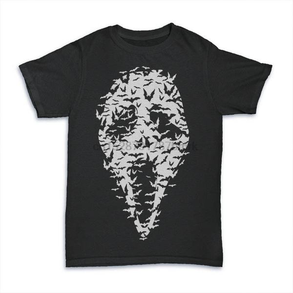 

2020 new men t shirt scream mask face bats ghost mashup ship mens t shirt tees