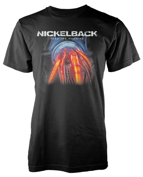 

nickelback 'feed the ' t-shirt new cotton printed plus size tee shirt