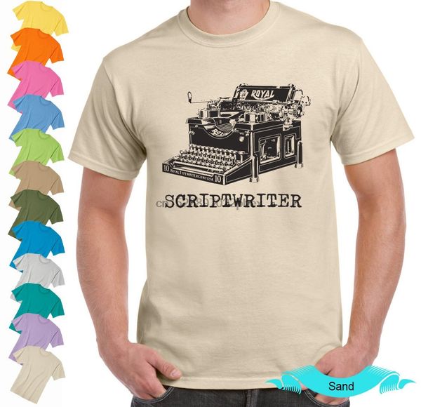 

screenwriter scriptwriter t-shirt tee birthday present gift mens premium quality men t shirt
