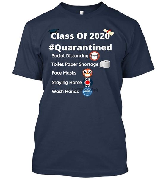 

class of 2020 quarantined graduation senior quarantine shirt tshirt fans