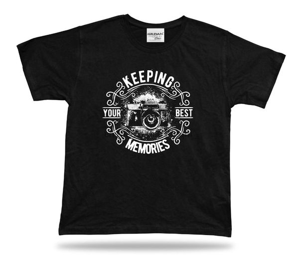 

brand summer style cotton menadults casual tee shirt idea keeping memories camera picture emblam shoottee shirt maker