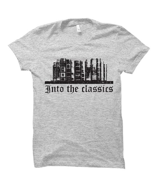 

2019 горячие продажи мода into the classics чтение книги для взрослых футболка tee рубашки