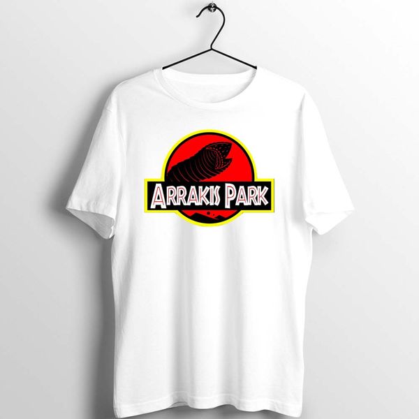 

unix t shirt men women dune sandworm arrakis park printed tee