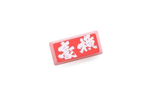 

novelty shine through keycaps abs etched, shine-through freaking awesome black red custom mechanical keyboard backspace