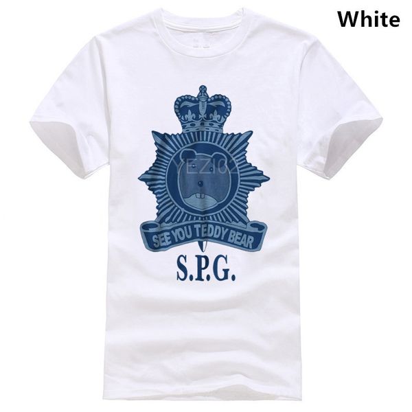 

inspired by the young ones t shirt - s.p.g. crest an old skool hooligans tv