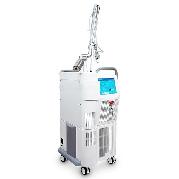 

titanium alloy co2 laser tattoo removal skin rejuvenation fractional nanometer 10600nm multifunctional beauty machine blackhead acne scar re, Black