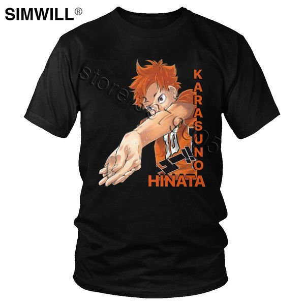 

trendy haikyuu tshirt short sleeve shoyo hinata karasuno t-shirt anime manga volleyball tee shirts brother gift fans apparel