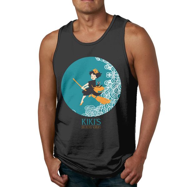 

hip hop cottonkiki's delivery service summer unique design round neck vest