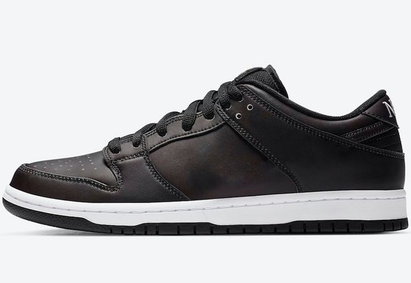 

new civilist dunk sb low black white men women basketball shoes sports heat-activated skateboard sneaker cz5123-001 with box, White;red