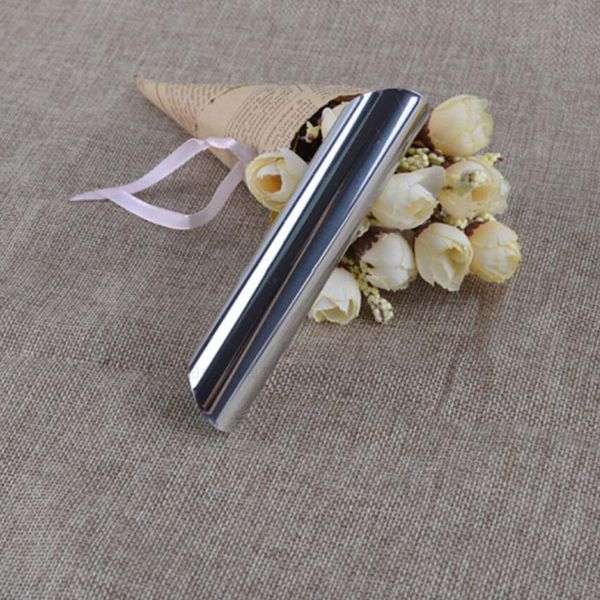 

stainless steel spiral tube anode baked croissants diy horn baking cake mold