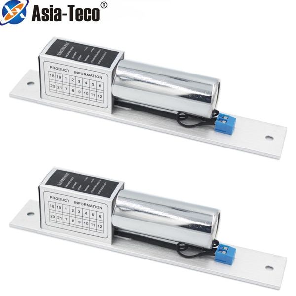 

smart lock 2pcs stainless steel dc 12v fail safe simple electric bolt mortise door access control