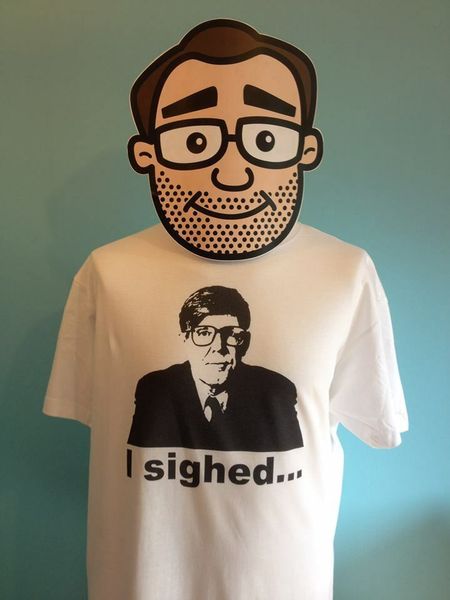 

alan bennett t-shirt - talking heads / history boys / beyond the fringe