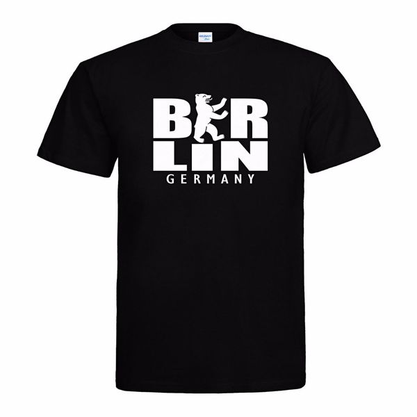 

2019 fashion 100% cotton slim fit solid color berlin germany vintage short sleeve cotton t shirts man clothing