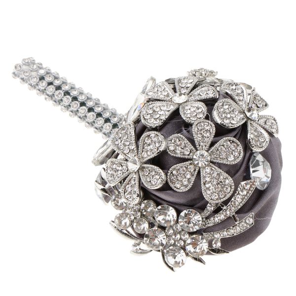 

bride groom rhinestone crystal corsage boutonniere wedding supplies