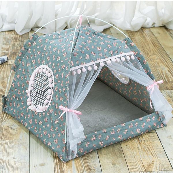 

warm universal pet cat tent house kennel bed removable washable pet nest for christmas festival wedding gift with cool winter