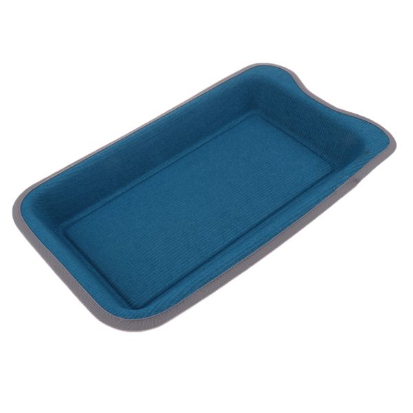 

cat toy rectangle pet puppy cat bed claw tray pad with catnip scratcher