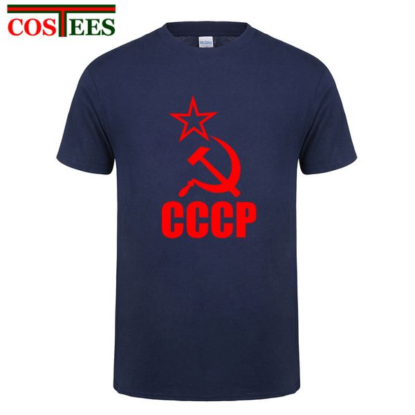 

cccp t shirts men ussr soviet union kgb man t-shirt short sleeve moscow russia tees cotton o-neck summer shirt