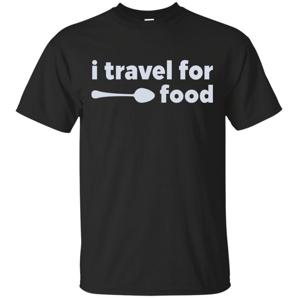 

men's i travel for food mark wiens t-shirt size m-3xl streetwear funny tee shirt