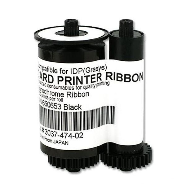 

new ribbon for idp smart 650653 black ribbon print the number of sheets 1200 sheets