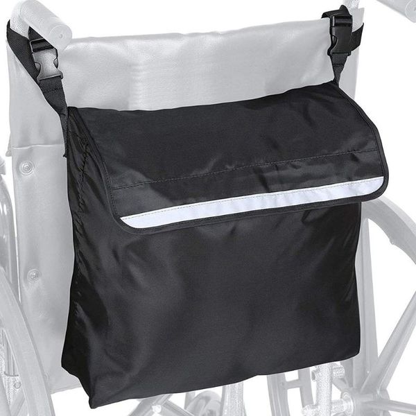 

wheelchair bag shopping mobility storage holdall handle scooter walker frame storage handbags black