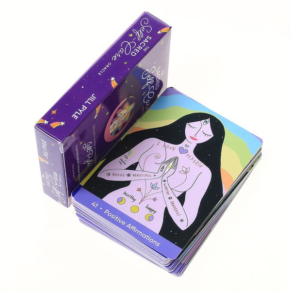 

2020 selling oracle self care solitaire deck game party game poker dhl