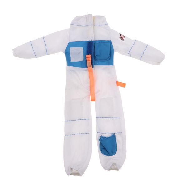 

cool doll clothing fireman costume suit for 1 / 6 soldier doll accs white