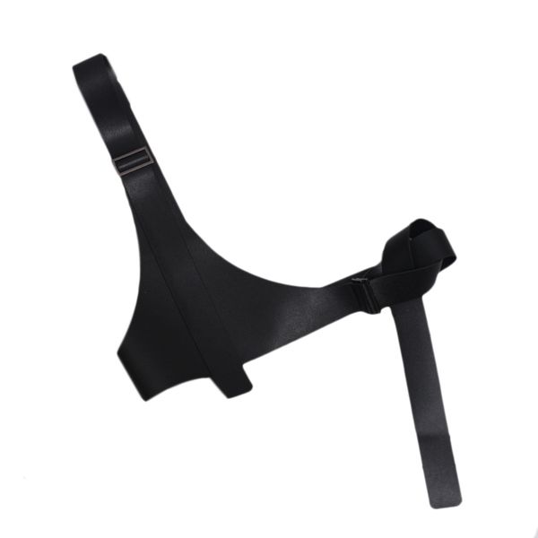 

pu кожаного ремешка ремень краткого нерегулярное личность girdle женщина мода tide all-match, Black;brown