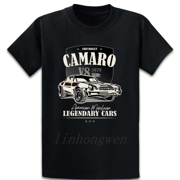 

camaro v8 power 1979 american muscle car t shirt spring novelty design s-4xl funny sunlight vintage cotton shirt