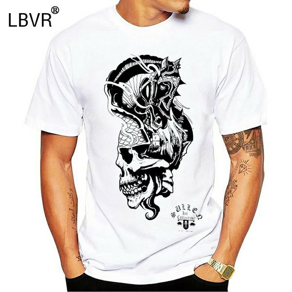 

угрюмый грабеж knight лошадь замок череп татуировщик белая футболка s-3xl uk