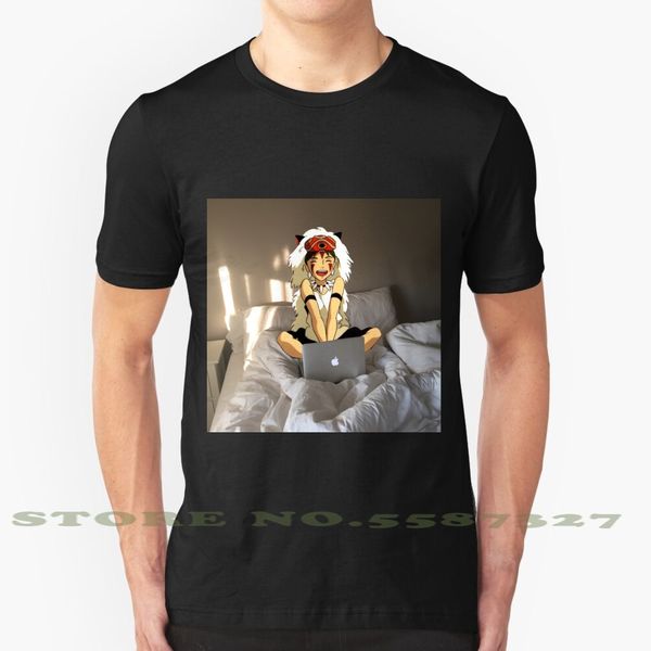 

сан - прохладный дизайн модные футболки tee mononok мононоке hime princesse принцесса сан - миядзаки хаяо хаяо миядзаки принцесса мононоке