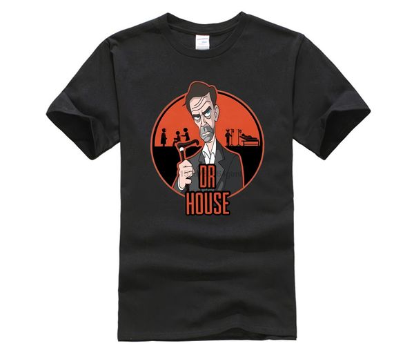 

casual o-neck loose summer t shirt for men unique everybody lies dr house md t shirt fashion t-shirt men
