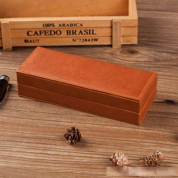 

high grade pu leather gift box fountain pens cases cover business promotion souvenirs weeding pen package ing