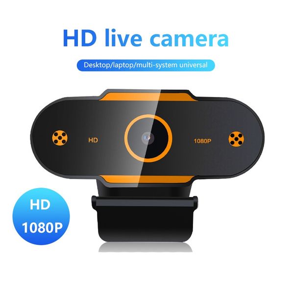 

1080p hd webcam with microphone web camera for pc lapplug and play driverless for computer desklaptop