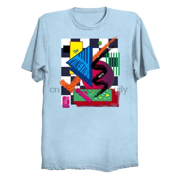 

мужчины тенниска девяностые были da bomb printed t-shirt тройники топ