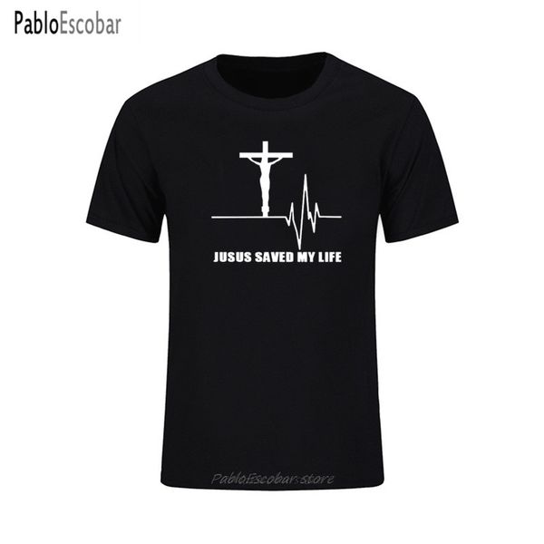 

summer new jesus saved my life t shirt religion prayer faith tshirts cotton short sleeve t-shirts