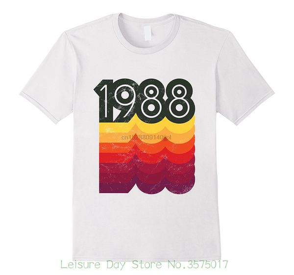 

new arrival male tees casual boy t-shirt discounts 1988 shirt