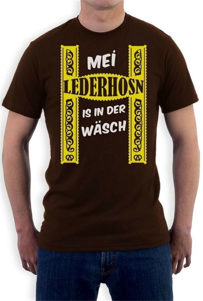 

german costume my lederhose in the wash t-shirt oktoberfest funny beer party streetwear funny tee shirt